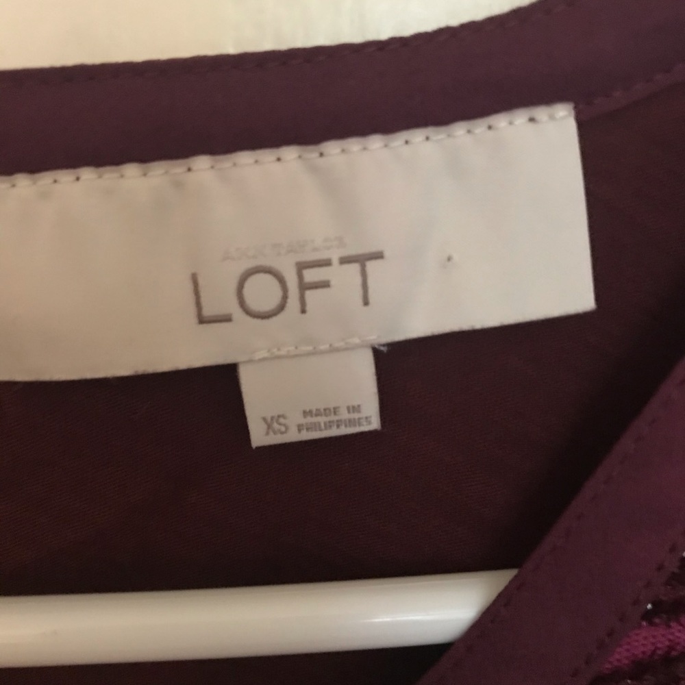 Ann Taylor Loft Sparkly Top - Picture 3 of 4